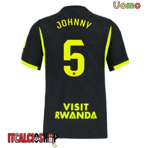 Atletico Madrid Johnny Cardoso #5 Seconda Maglia 2026-27 Manica Corta
